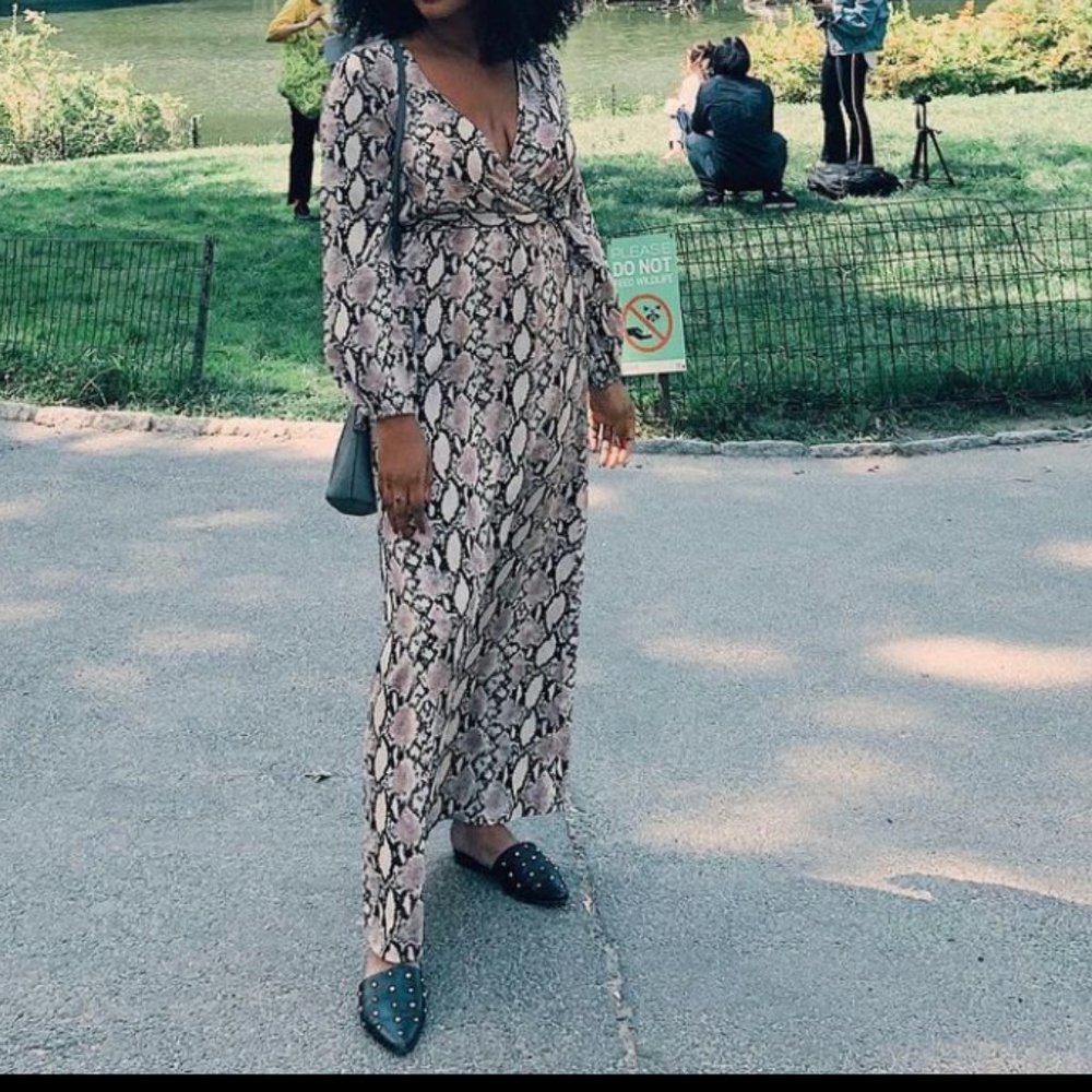 Long sleeve Maxi Dress
